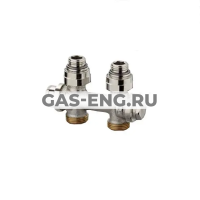 Узел нижнего подключения Vecotec Eclipse, прямой, Heimeier купить в интернет-магазине промышленного оборудования в Санкт-Петербурге