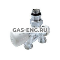 Узел нижнего подключения для однотрубной системы R356M1, прямой, микрометрический, Giacomini купить в интернет-магазине промышленного оборудования в Санкт-Петербурге