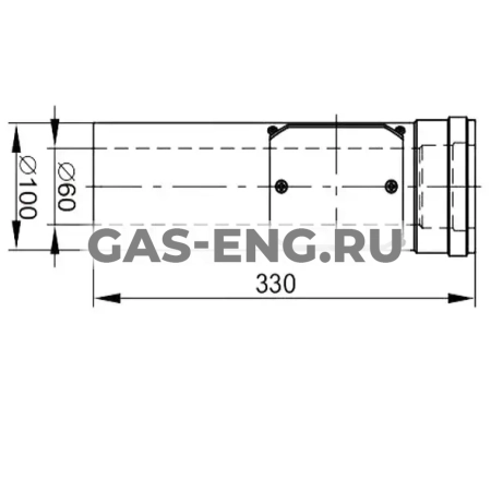 Ревизия LAS, прямая, Viessman купить в интернет-магазине промышленного оборудования в Санкт-Петербурге