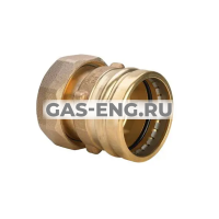 Переход на резьбовые соединения с накидной гайкой Sanpress XL с SC-Contur, модель 2263XL, Viega купить в интернет-магазине промышленного оборудования в Санкт-Петербурге