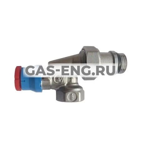 Термостатический клапан, угловой осевой, Giacomini R415TG купить в интернет-магазине промышленного оборудования в Санкт-Петербурге