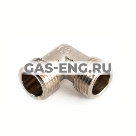 Угольник никелированный НР/НР, General Fittings купить в интернет-магазине промышленного оборудования в Санкт-Петербурге