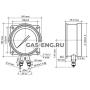 Манометр дифференциальный МДП4-СМ-Т купить в интернет-магазине промышленного оборудования в Санкт-Петербурге Манометр дифференциальный МДП4-СМ-Т купить в интернет-магазине промышленного оборудования в Санкт-Петербурге