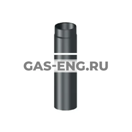 Труба дымохода 1000 мм с поворотной заслонкой и ревизией, Jeremias купить в интернет-магазине промышленного оборудования в Санкт-Петербурге