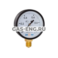Манометр Экомера МД02-100мм, подключение снизу M20x1,5, стандартное исполнение, Эко-М купить в интернет-магазине промышленного оборудования в Санкт-Петербурге Манометр Экомера МД02-100мм, подключение снизу M20x1,5, стандартное исполнение, Эко-М купить в интернет-магазине промышленного оборудования в Санкт-Петербурге