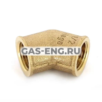 Угольник 45° ВР/ВР бронзовый модель 3120, Viega купить в интернет-магазине промышленного оборудования в Санкт-Петербурге