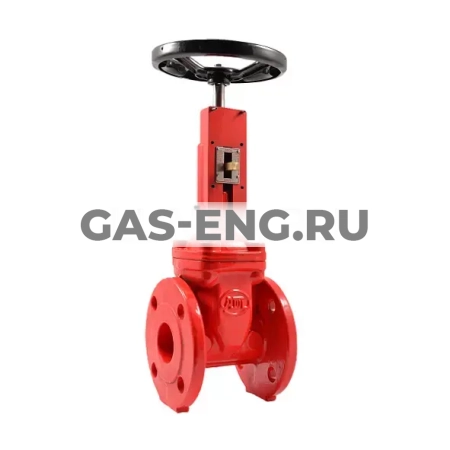 Задвижка чугунная с обрезиненным клином серии KR14, ГРАНАР купить в интернет-магазине промышленного оборудования в Санкт-Петербурге