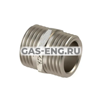 Ниппель прямой НР никелированный, RTP (РосТурПласт) купить в интернет-магазине промышленного оборудования в Санкт-Петербурге