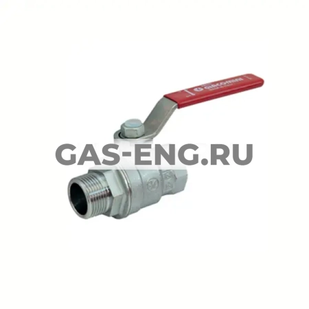 Шаровой кран латунный ВР-НР, полнопроходной, ручка-рычаг, Ду 15-50, Ру 28-35, Giacomini R854L купить в интернет-магазине промышленного оборудования в Санкт-Петербурге