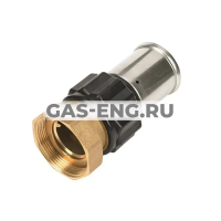 Муфта-пресс с накидной гайкой, плоское уплотнение, с резьбой под евроконус, Henco купить в интернет-магазине промышленного оборудования в Санкт-Петербурге