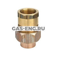 Конусное соединение прямое бронзовое, пайка-внутренняя резьба, тип 94340G, Viega купить в интернет-магазине промышленного оборудования в Санкт-Петербурге