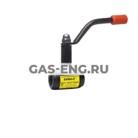 Шаровой стальной кран резьба/резьба, с рукояткой, Ду 15-25 Ру 40, КШГ серия 11/12, Бивал купить в интернет-магазине промышленного оборудования в Санкт-Петербурге Шаровой стальной кран резьба/резьба, с рукояткой, Ду 15-25 Ру 40, КШГ серия 11/12, Бивал купить в интернет-магазине промышленного оборудования в Санкт-Петербурге