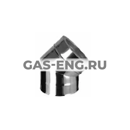 Колено 30° для дымохода, Jeremias EDW17 купить в интернет-магазине промышленного оборудования в Санкт-Петербурге