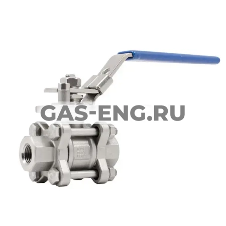 Шаровой стальной кран с/с полнопроходной, с рукояткой, Ду 8-100 Ру 40/63, BV17 купить в интернет-магазине промышленного оборудования в Санкт-Петербурге