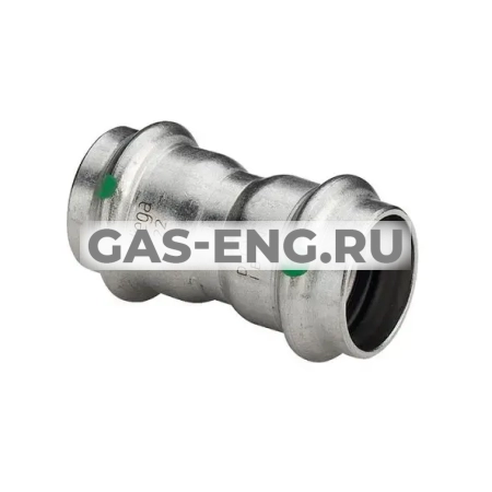 Муфта Sanpress Inox с SC-Contur ВПр-ВПр, модель 2315, Viega купить в интернет-магазине промышленного оборудования в Санкт-Петербурге Муфта Sanpress Inox с SC-Contur ВПр-ВПр, модель 2315, Viega купить в интернет-магазине промышленного оборудования в Санкт-Петербурге