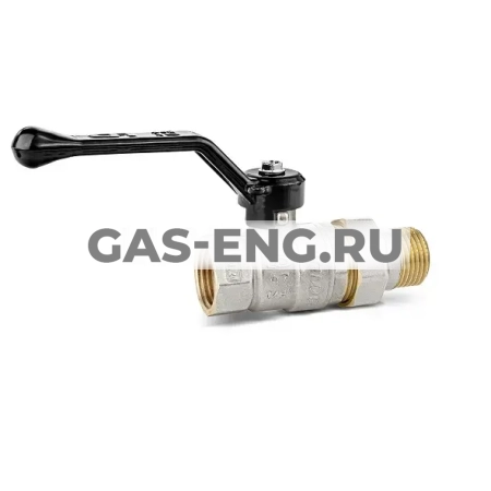 Шаровой латунный кран полнопроходной ВР-НР со сгоном, ручка-рычаг, Ду 15-32, Ру 40, LD Pride купить в интернет-магазине промышленного оборудования в Санкт-Петербурге