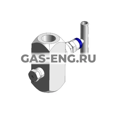 Игольчатый клапан IV100 с вентялицонным соединением 1/4" NPT ВР с заглушкой, Wika купить в интернет-магазине промышленного оборудования в Санкт-Петербурге Игольчатый клапан IV100 с вентялицонным соединением 1/4" NPT ВР с заглушкой, Wika купить в интернет-магазине промышленного оборудования в Санкт-Петербурге