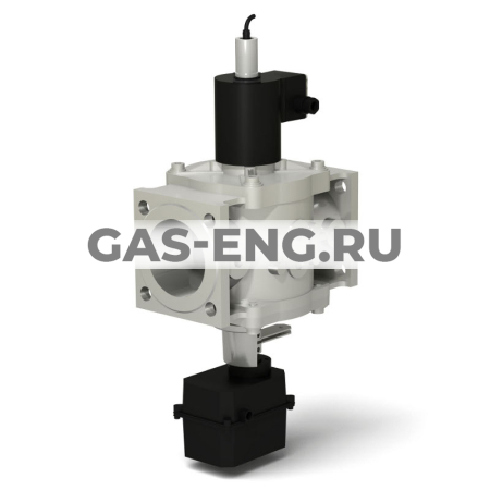 Клапаны электромагнитные двухпозиционные фланцевые с электроприводом регулятора расхода и датчиком положения на DN 40-80 (привод SP0) купить в интернет-магазине промышленного оборудования в Санкт-Петербурге