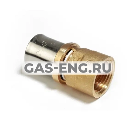 Муфта-пресс с внутренней резьбой, латунь, Giacomini RM109 купить в интернет-магазине промышленного оборудования в Санкт-Петербурге