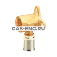 Водорозетка alpex-duo 90° для смесителя, короткая (35мм), Frankische купить в интернет-магазине промышленного оборудования в Санкт-Петербурге