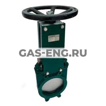 Задвижка чугунная шиберная (ножевая) со штурвалом VG4400, Tecofi купить в интернет-магазине промышленного оборудования в Санкт-Петербурге