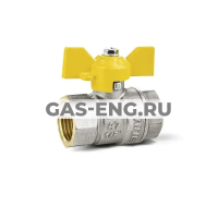 Шаровой латунный кран для газа полнопроходной, ВР, ручка-бабочка, Ду 15-25, Ру 40, LD Pride купить в интернет-магазине промышленного оборудования в Санкт-Петербурге Шаровой латунный кран для газа полнопроходной, ВР, ручка-бабочка, Ду 15-25, Ру 40, LD Pride купить в интернет-магазине промышленного оборудования в Санкт-Петербурге