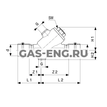 Обратный клапан Easytop Inox 2339.4, Viega купить в интернет-магазине промышленного оборудования в Санкт-Петербурге