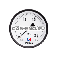 Манометр, тип ТМ серия 10, исполнение стандартное, подключение сзади, Росма купить в интернет-магазине промышленного оборудования в Санкт-Петербурге Манометр, тип ТМ серия 10, исполнение стандартное, подключение сзади, Росма купить в интернет-магазине промышленного оборудования в Санкт-Петербурге