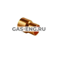 Муфта медная редукционная двухраструбная под пайку, тип 5240, Sanha купить в интернет-магазине промышленного оборудования в Санкт-Петербурге Муфта медная редукционная двухраструбная под пайку, тип 5240, Sanha купить в интернет-магазине промышленного оборудования в Санкт-Петербурге