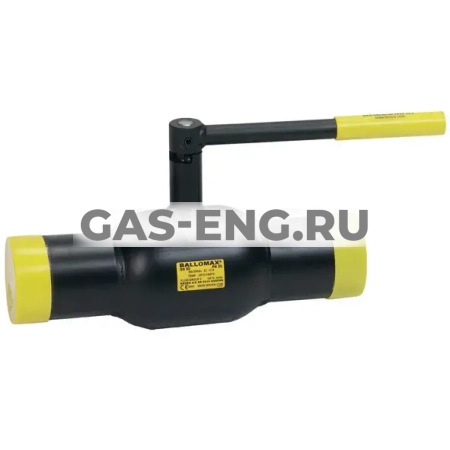 Шаровой стальной кран для газа сварка/сварка полнопроходной, с рукояткой, Ду 15-80 Ру 16, серия 70.112, Broen Ballomax купить в интернет-магазине промышленного оборудования в Санкт-Петербурге