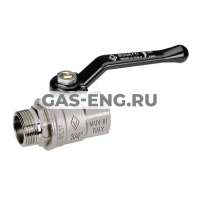Шаровой латунный кран НР-ВР, с рукояткой, Ду 15-50 Ру 20-50, Bugatti серии 915 New Jersey купить в интернет-магазине промышленного оборудования в Санкт-Петербурге Шаровой латунный кран НР-ВР, с рукояткой, Ду 15-50 Ру 20-50, Bugatti серии 915 New Jersey купить в интернет-магазине промышленного оборудования в Санкт-Петербурге