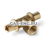Тройник латунный аксиальный ВР, Pro Aqua купить в интернет-магазине промышленного оборудования в Санкт-Петербурге