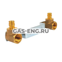 Комплект водорозеток Q&E на монтажной планке, Uponor PE-Xa купить в интернет-магазине промышленного оборудования в Санкт-Петербурге