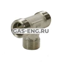 Тройник латунный с резьбой под евроконус НР, Uponor купить в интернет-магазине промышленного оборудования в Санкт-Петербурге