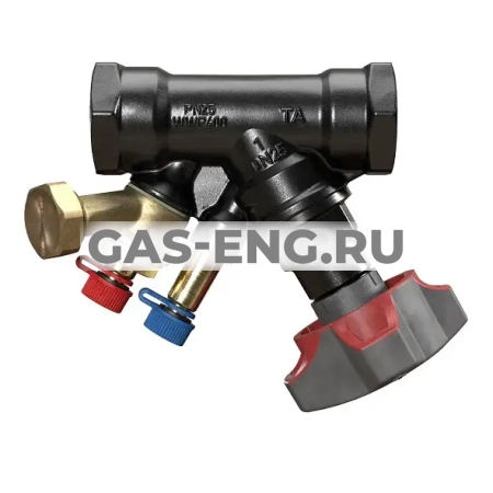 Балансировочный клапан р/р STAD-B c дренажем, TA купить в интернет-магазине промышленного оборудования в Санкт-Петербурге