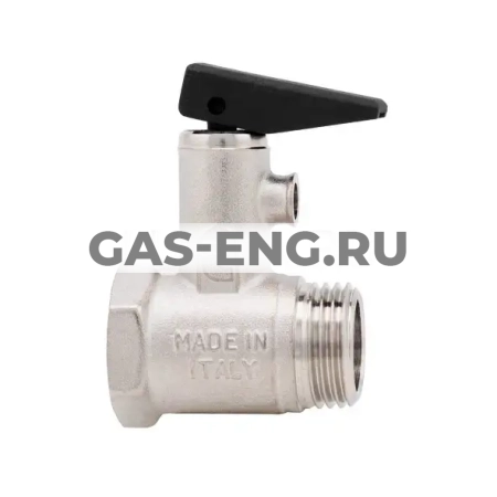 Предохранительный клапан стальной НР-ВР, 8,5 бар, с курком, для ЭВН, Multi-Fit, Itap 367 купить в интернет-магазине промышленного оборудования в Санкт-Петербурге