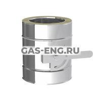 Шибер поворотный для дымохода, Jeremias EDW531 купить в интернет-магазине промышленного оборудования в Санкт-Петербурге