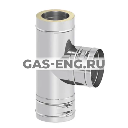 Тройник 90° для дымохода, Jeremias DW317 купить в интернет-магазине промышленного оборудования в Санкт-Петербурге