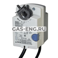 Привод клапана воздушной заслонки поворотного типа, без пружинного возврата GSD..., Siemens купить в интернет-магазине промышленного оборудования в Санкт-Петербурге