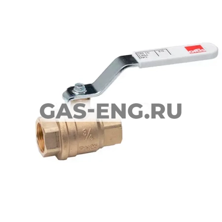 Шаровой латунный кран ВР-ВР полнопроходной, с рукояткой, Ду 15-50 Ру 25, Oras DZR купить в интернет-магазине промышленного оборудования в Санкт-Петербурге