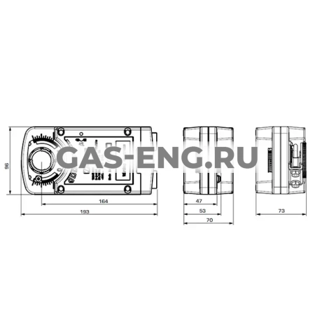 Электропривод серии ARD200, Esbe купить в интернет-магазине промышленного оборудования в Санкт-Петербурге