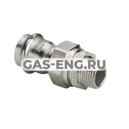 Соединительный элемент резьбовой разъемный Sanpress Inox с SC-Contur ВПр-НР, модель 2365, Viega купить в интернет-магазине промышленного оборудования в Санкт-Петербурге