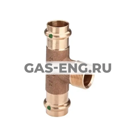 Тройник Sanpress с SC-Contur, модель 2217.1, Viega купить в интернет-магазине промышленного оборудования в Санкт-Петербурге