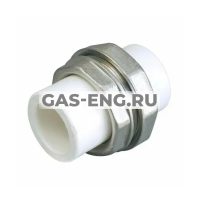 Разъемное соединение PPR трубное наруж/наруж, RTP (РосТурПласт) купить в интернет-магазине промышленного оборудования в Санкт-Петербурге