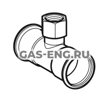 Тройник Mapress из нержавеющей стали с внутренней резьбой, Geberit купить в интернет-магазине промышленного оборудования в Санкт-Петербурге Тройник Mapress из нержавеющей стали с внутренней резьбой, Geberit купить в интернет-магазине промышленного оборудования в Санкт-Петербурге
