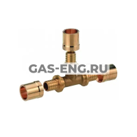 Тройник редукционный латунь с гильзами PEXY Max, серия PGM7130R, Comap купить в интернет-магазине промышленного оборудования в Санкт-Петербурге