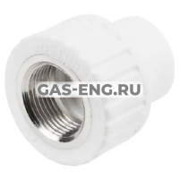 Муфта PPR комбинированная ВР, RTP (РосТурПласт) купить в интернет-магазине промышленного оборудования в Санкт-Петербурге