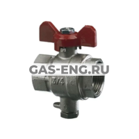 Шаровой кран для подключения второго датчика температуры, Danfoss купить в интернет-магазине промышленного оборудования в Санкт-Петербурге Шаровой кран для подключения второго датчика температуры, Danfoss купить в интернет-магазине промышленного оборудования в Санкт-Петербурге