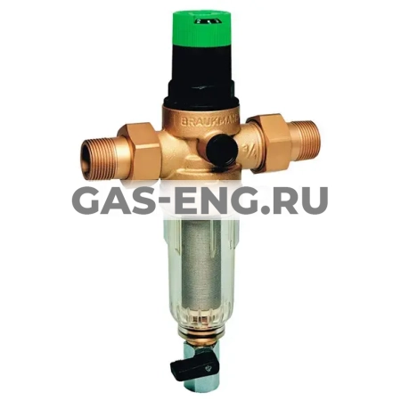 Фильтр сетчатый для холодной воды с прямой промывкой MiniPlus-FK06, Honeywell Braukmann купить в интернет-магазине промышленного оборудования в Санкт-Петербурге