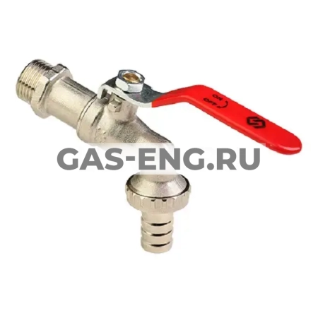 Шаровой кран латунный BV.633, водоразборный, НР-штуцер, MVI купить в интернет-магазине промышленного оборудования в Санкт-Петербурге